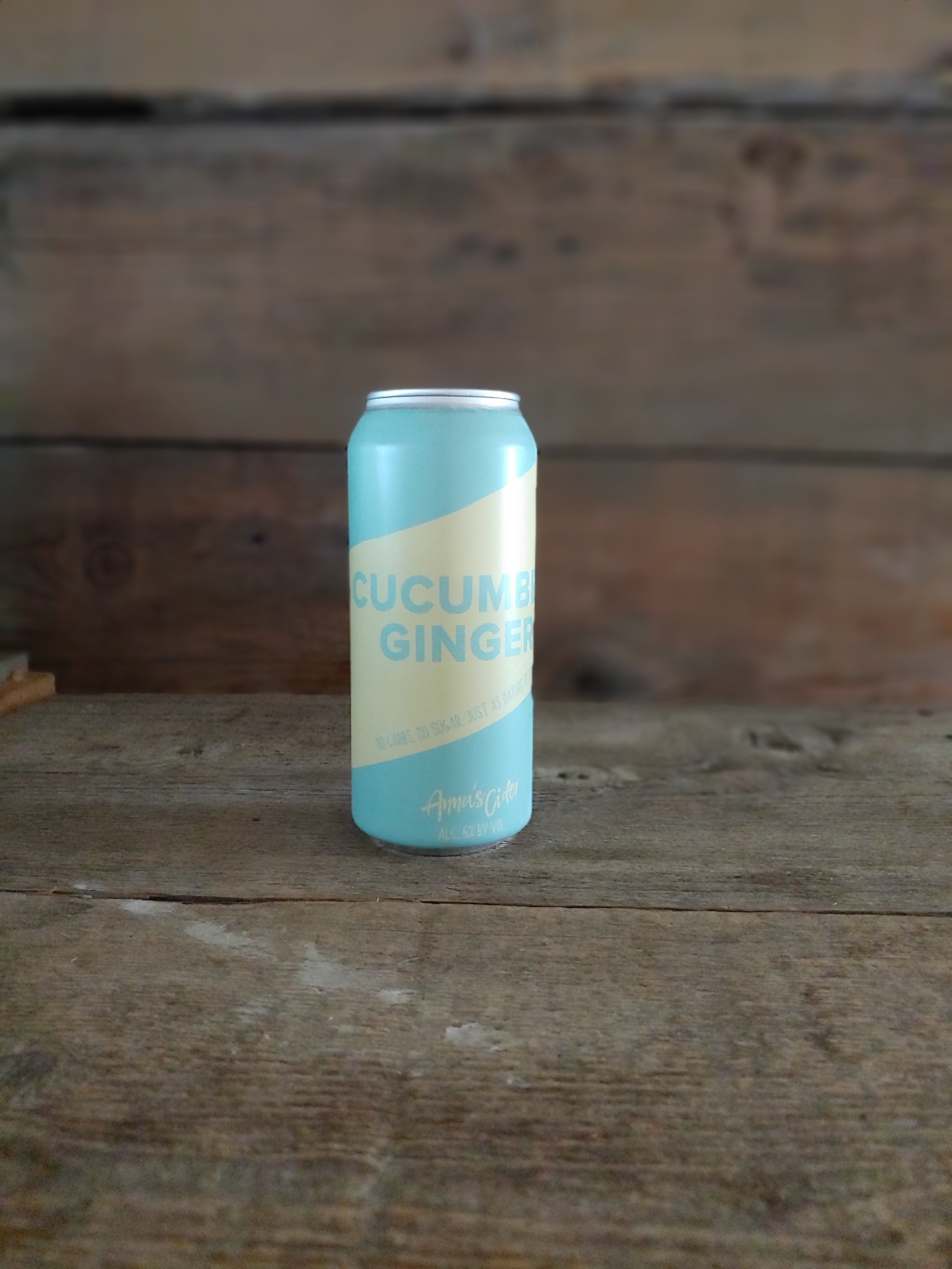 Cucumber Ginger Cider / 4 pack
